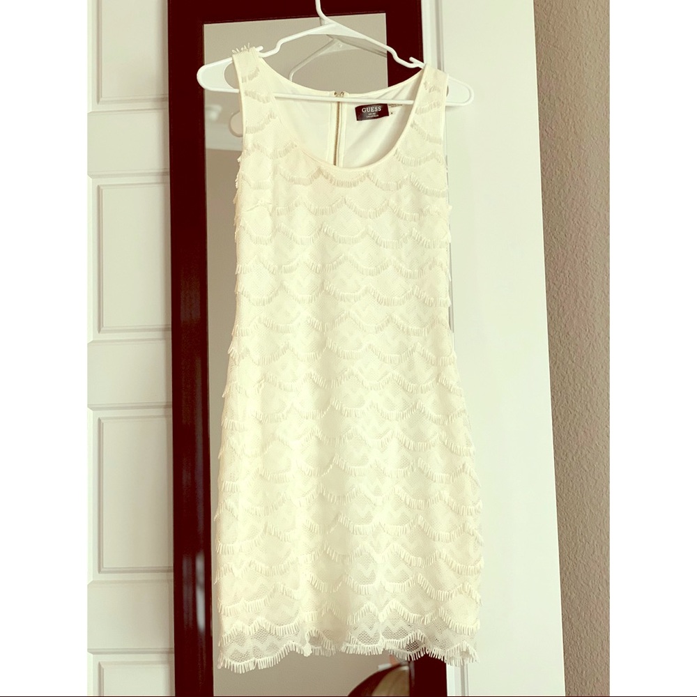 A White Short Dress